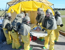 NMRTC-CC decon team cleans up in training exercise
