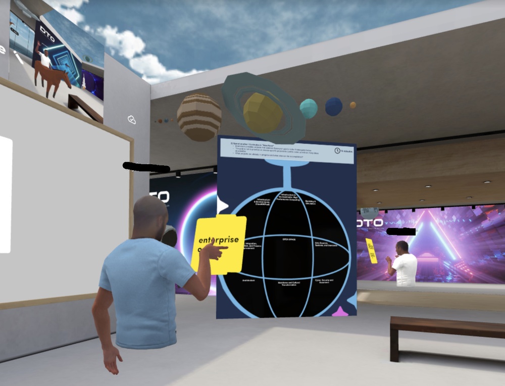 VR workshop unites digital-first experts on transformation