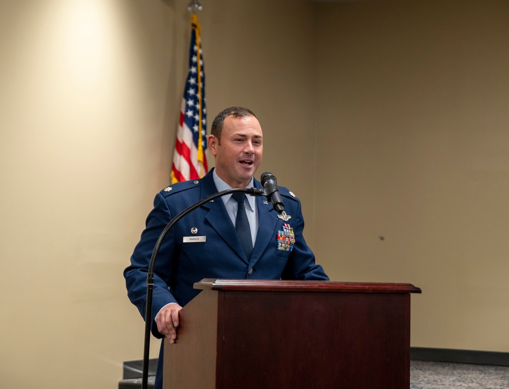 Parker takes command of the 188th Operations Group