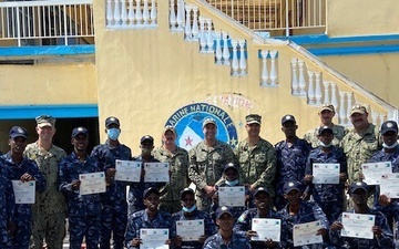 MSRON 10 trains Djiboutian Navy recruits