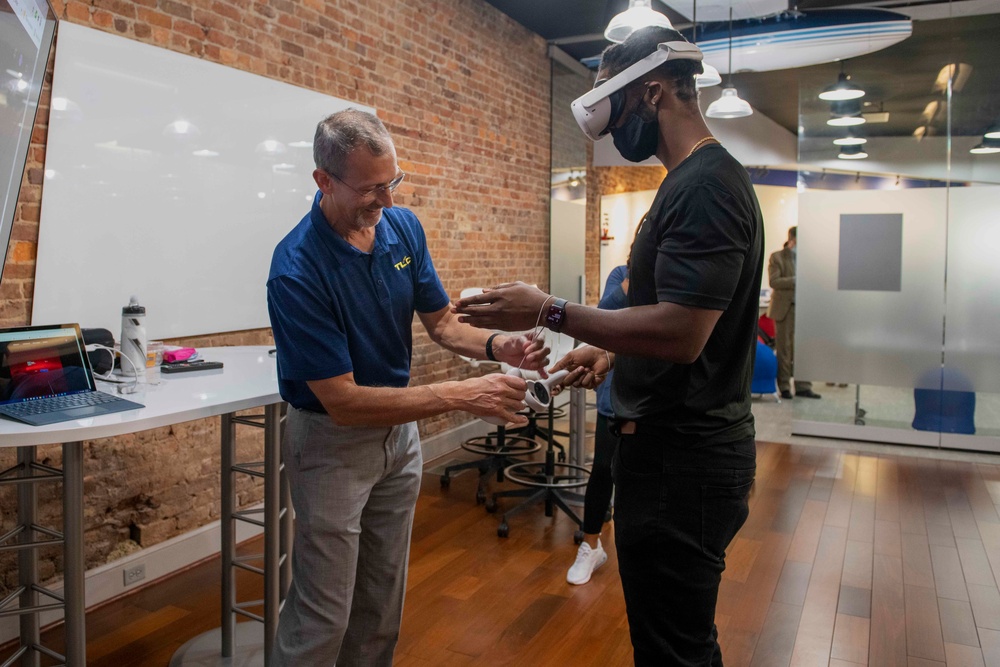 Air University and MGMWERX share AR/VR tech with local community