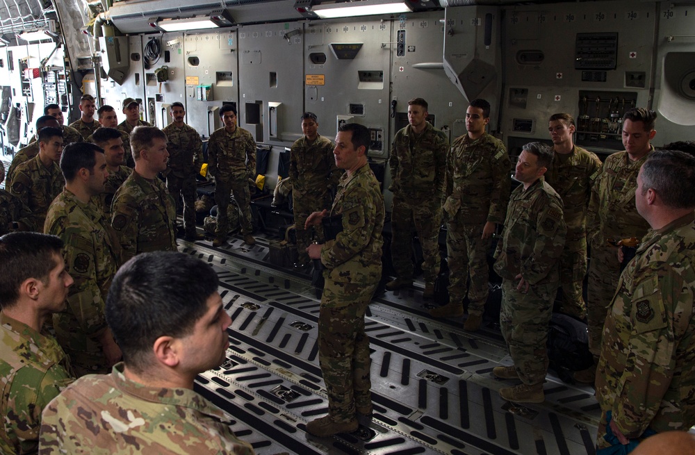 Swap in, swap out – McChord Airmen deploy to Al Udeid