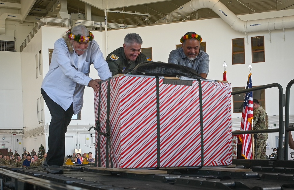 Push Ceremony kicks off 70th Annual Operation Christmas Drop