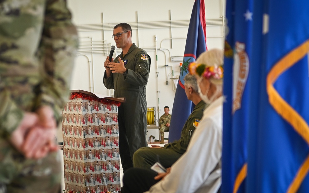 Push Ceremony kicks off 70th Annual Operation Christmas Drop