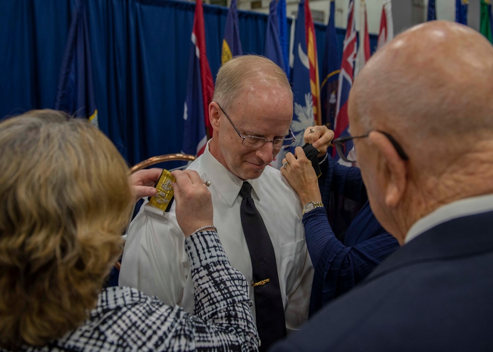 USFFC  Change of Command Aboard GHWB