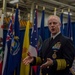 USFFC  Change of Command Aboard GHWB