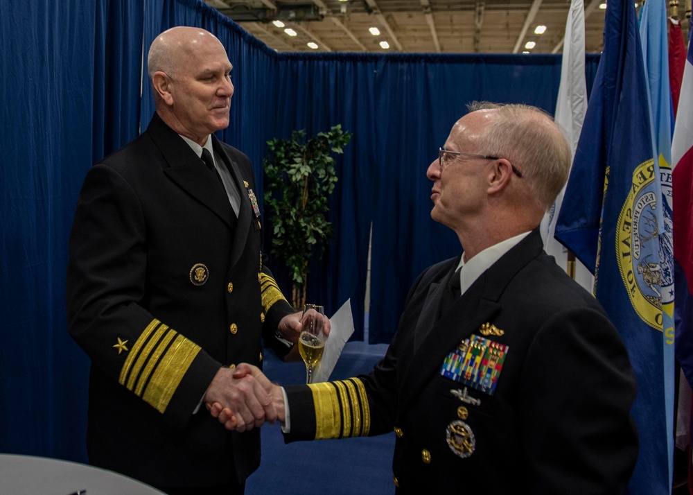 USFFC  Change of Command Aboard GHWB