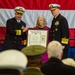 USFFC  Change of Command Aboard GHWB