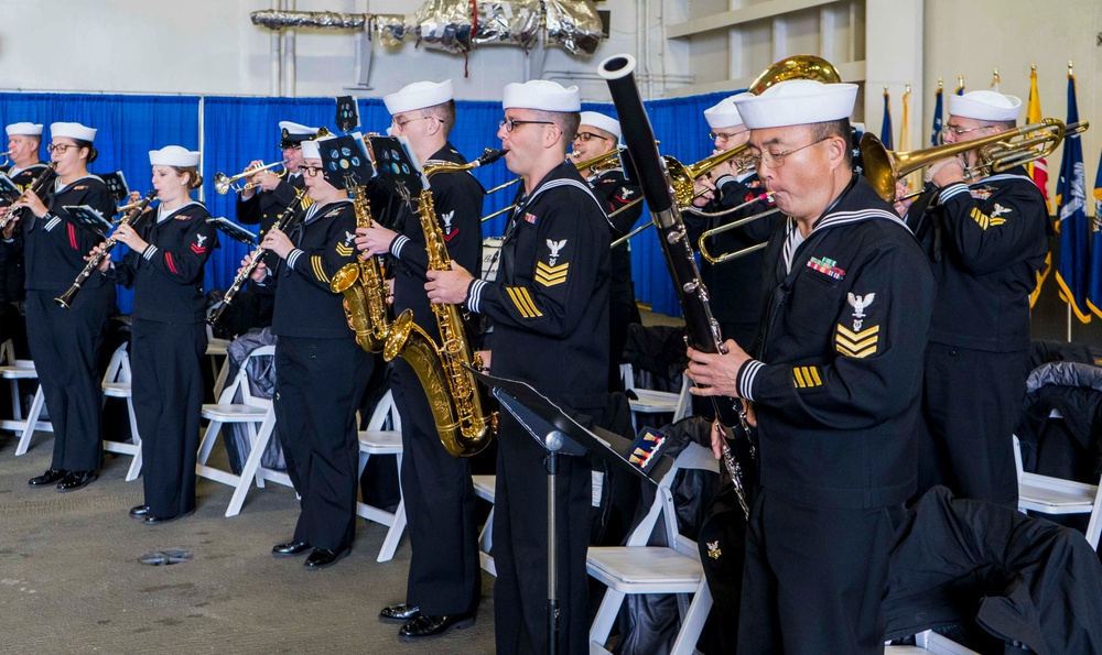 USFFC  Change of Command Aboard GHWB