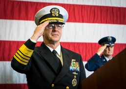 USFFC  Change of Command Aboard GHWB