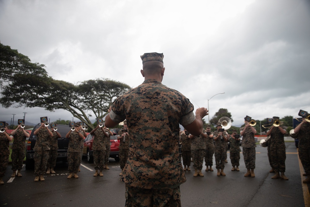 World War II veterans visit Mokapu Elementary, Marine Corps Base Hawaii