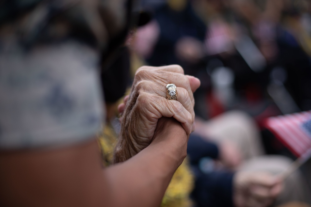 World War II veterans visit Mokapu Elementary, Marine Corps Base Hawaii