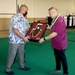 HIARNG 103rd Troop Command presents a farewell gift to Brig. Gen. Moses Kaoiwi Jr.