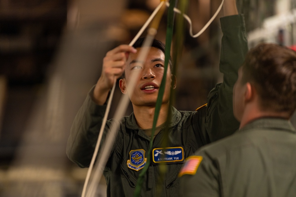 14th Airlift Squadron Conducts Airdrop Training