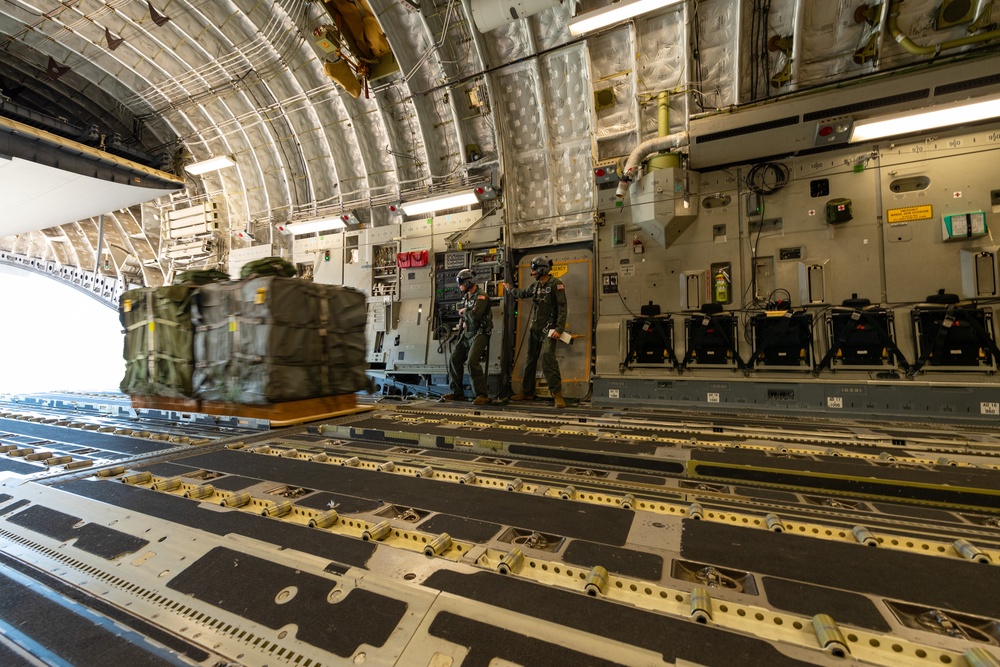 14th Airlift Squadron Conducts Airdrop Training