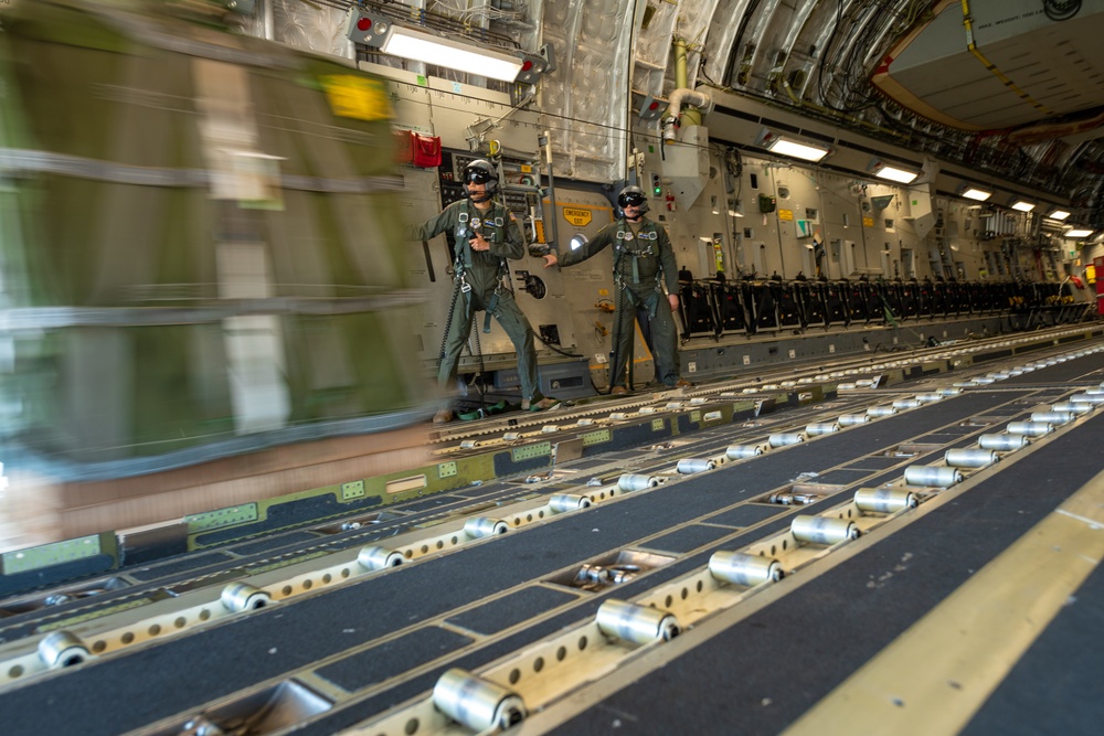 14th Airlift Squadron Conducts Airdrop Training