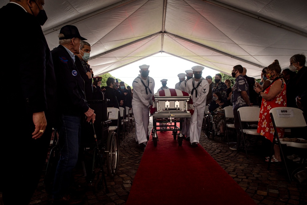 Final USS Oklahoma Remains Honored, Re-interred