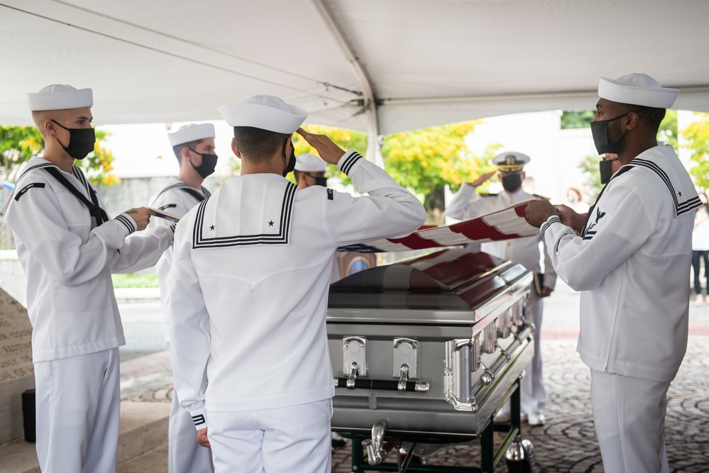 Final USS Oklahoma Remains Honored, Re-interred