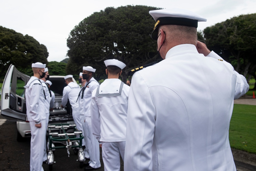 Final USS Oklahoma Remains Honored, Re-interred