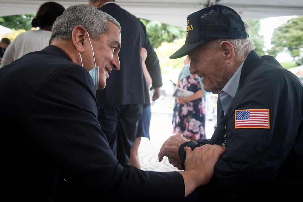 Final USS Oklahoma Remains Honored, Re-interred