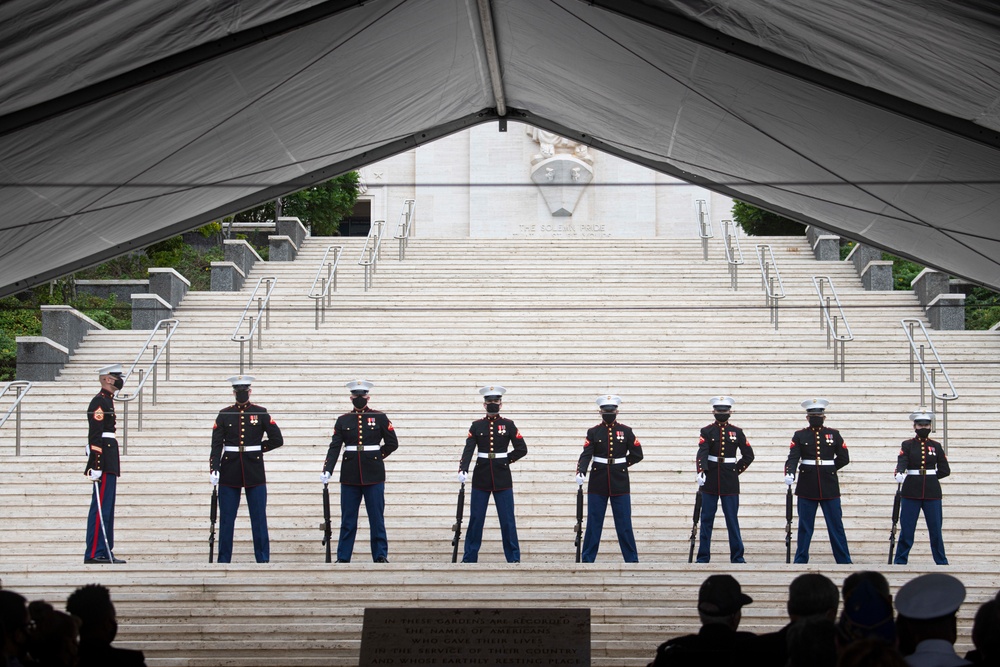 Final USS Oklahoma Remains Honored, Re-interred