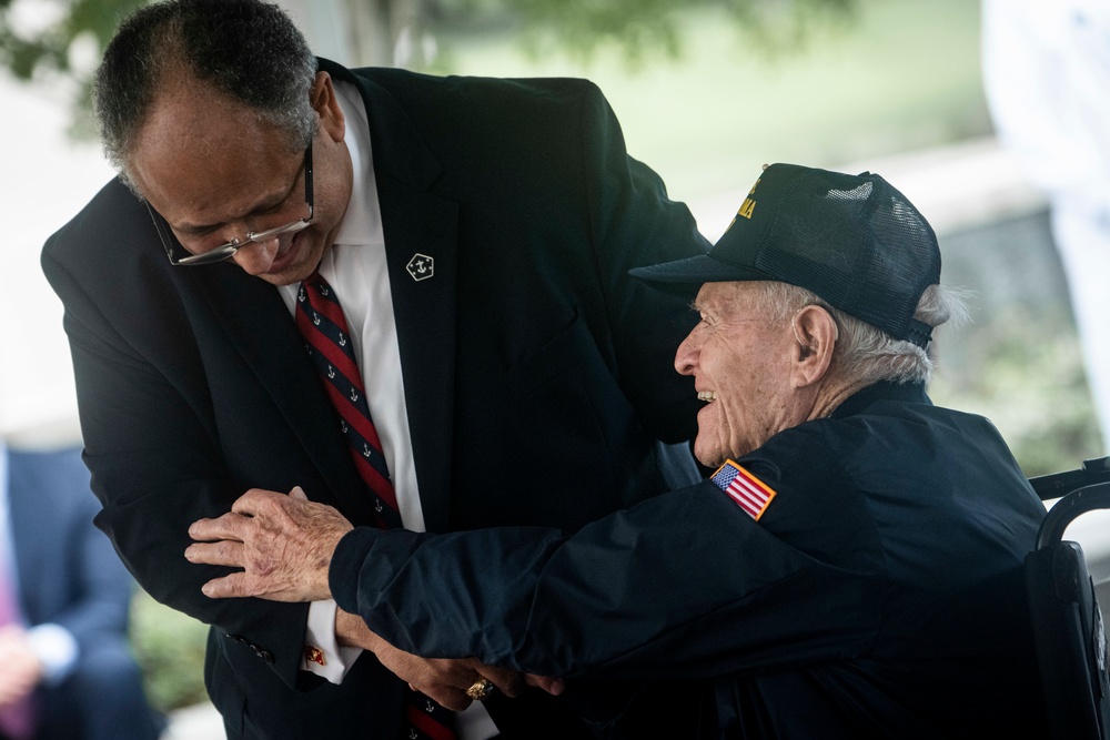 Final USS Oklahoma Remains Honored, Re-interred