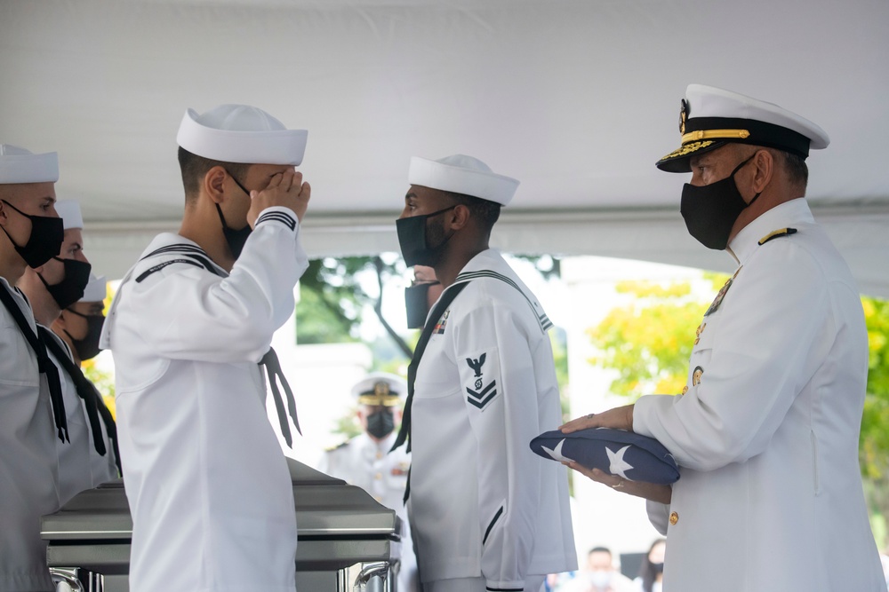 Final USS Oklahoma Remains Honored, Re-interred