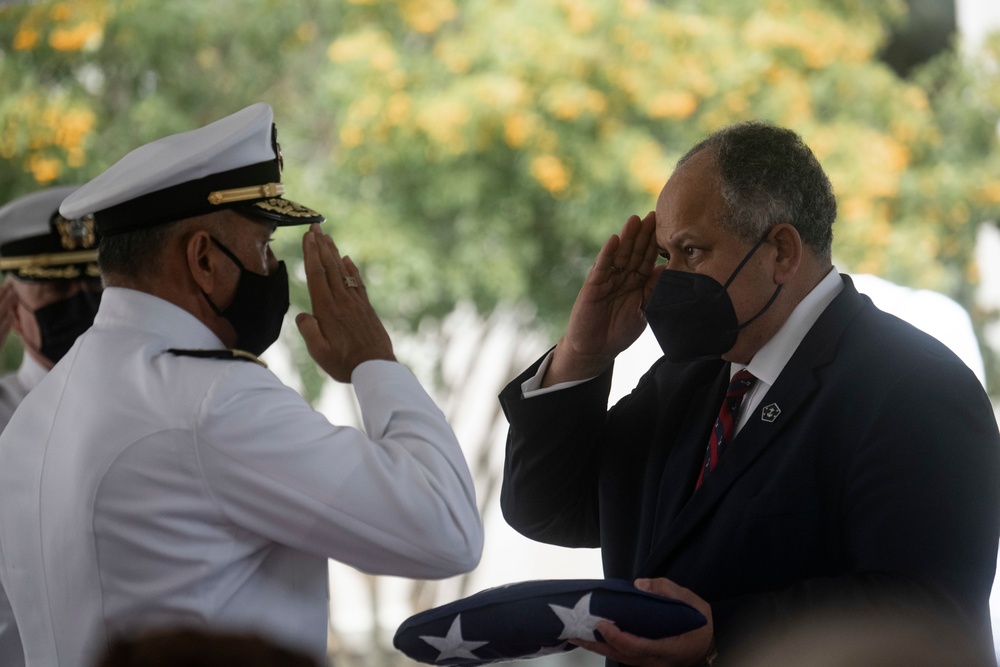 Final USS Oklahoma Remains Honored, Re-interred