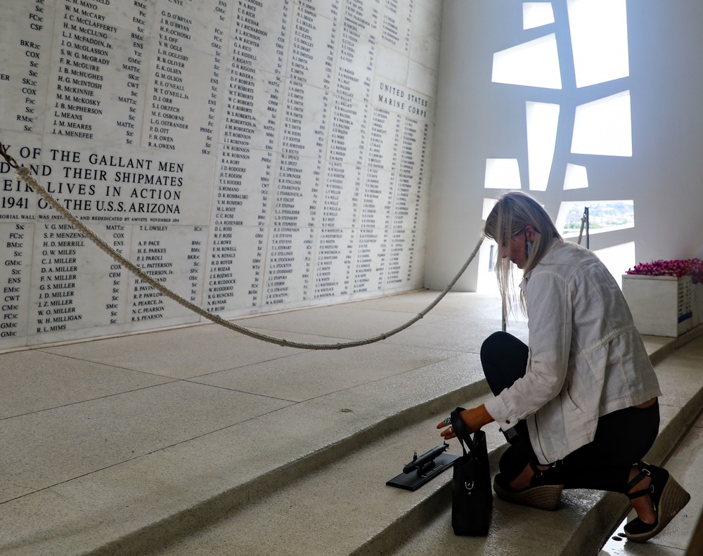 World War II Veterans Visit USS Arizona Memorial