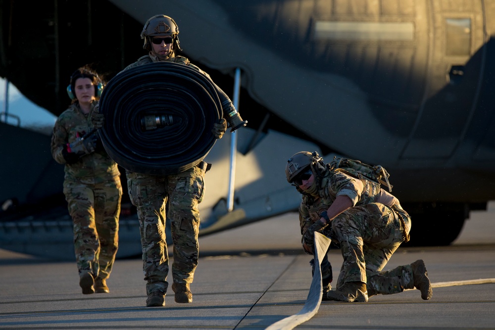 Air Force F-35’s conduct FARP at MCAS Iwakuni