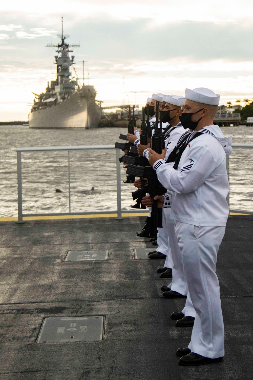 World War II Veteran and Pearl Harbor Survivor Cremains Interred at USS Arizona Memorial