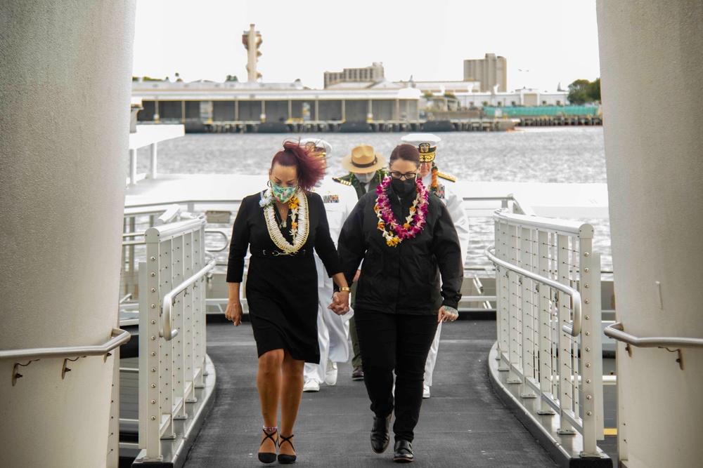 World War II Veteran and Pearl Harbor Survivor Ashes Interred at USS Arizona Memorial