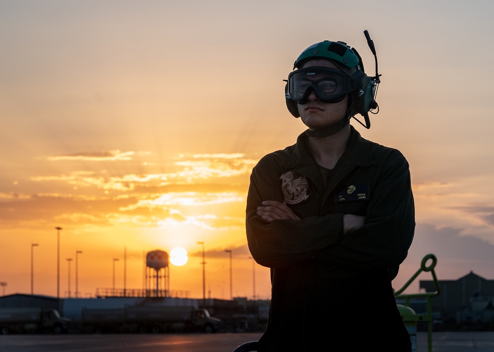 U.S. Marine Ospreys deployed to Djibouti, Africa