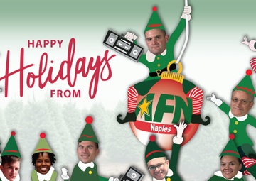 AFN Naples Holiday Card 2021