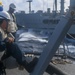 USS Chafee (DDG 90) Conducts A Replenishment-At-Sea In South China Sea
