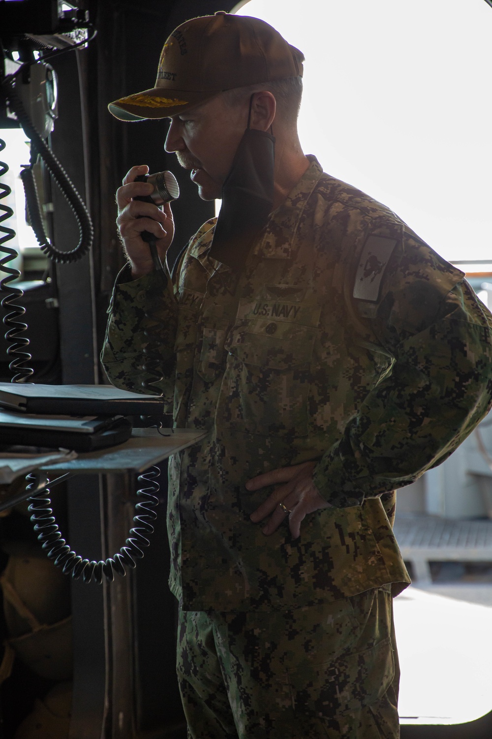 NAVCENT DCOM Visits USS O'Kane