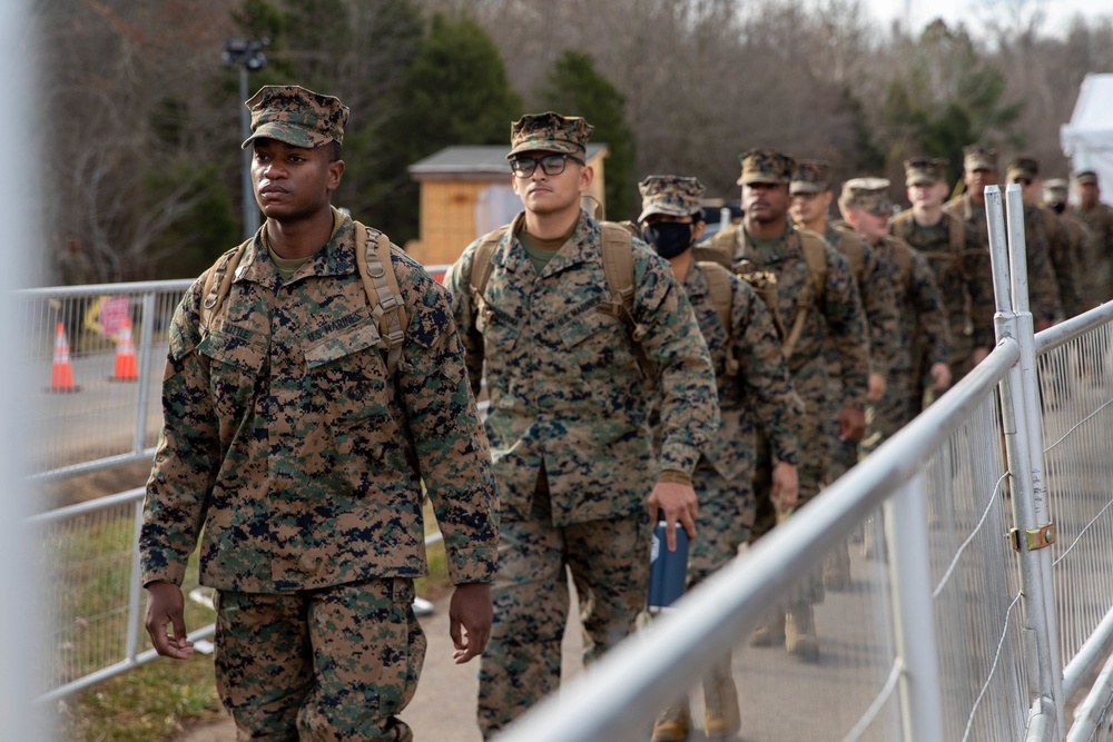 DVIDS - Images - CLB-451 Arrives at TF Quantico [Image 1 of 6]