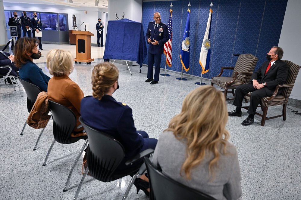 Gen. Goldfein portrait unveiling