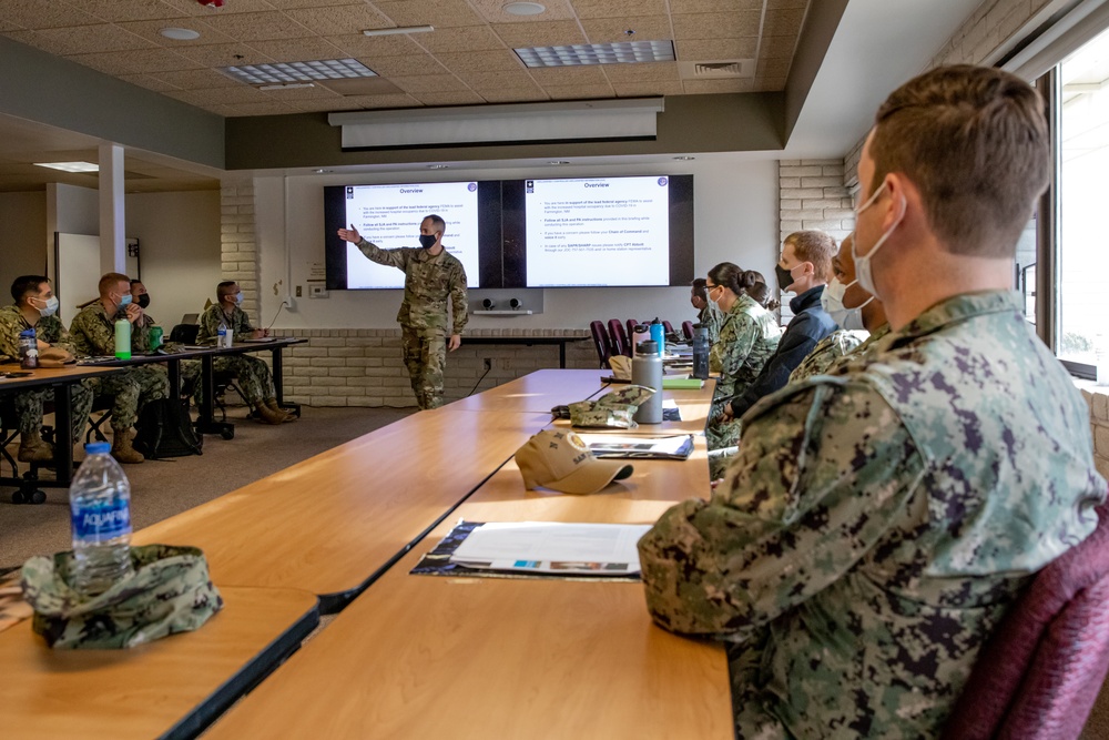 U.S. Navy Medical Response Team Arrives to Support Local Farmington Hospital