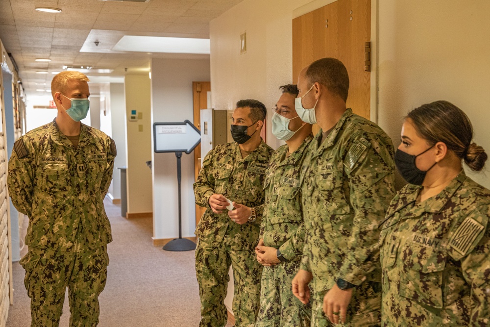 U.S. Navy Medical Response Team Arrives to Support Local Farmington Hospital