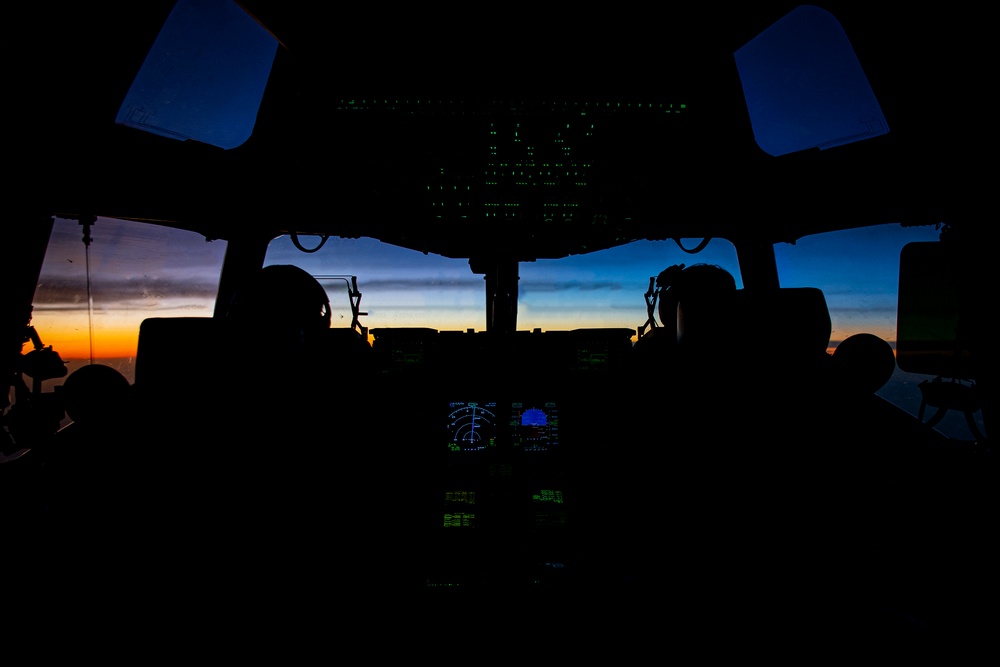 C-17 Globemaster III Sunset