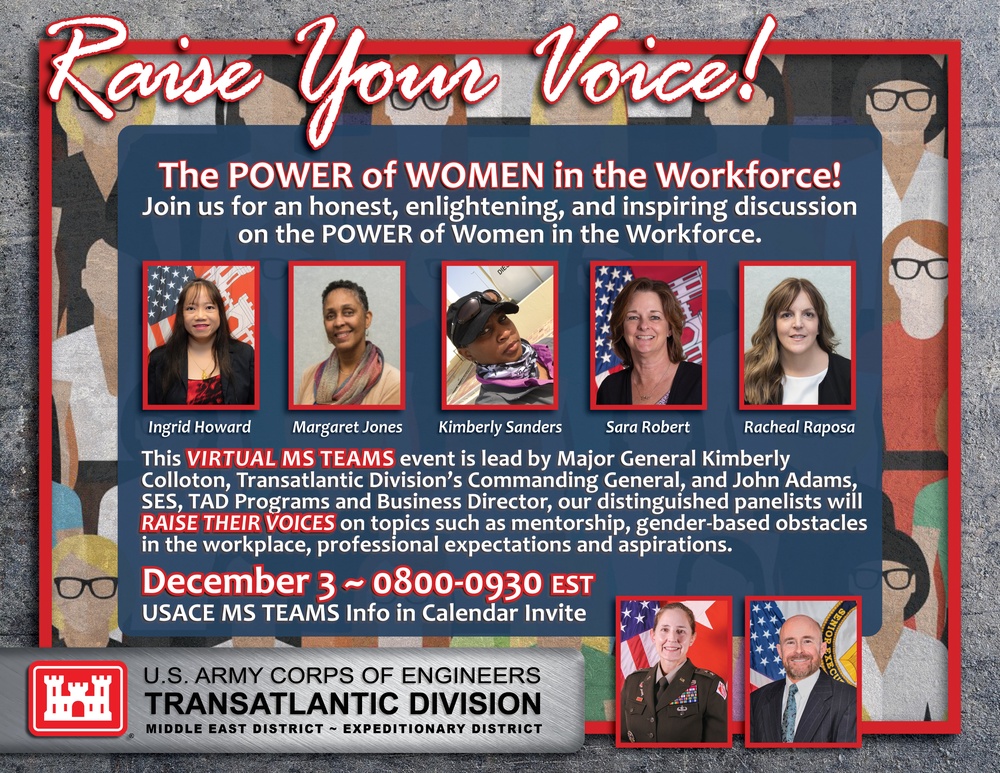 Transatlantic Division women raise their voices for Diversity, Equity, and Inclusion