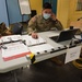 NY National Guard Soldier mans vaccination site