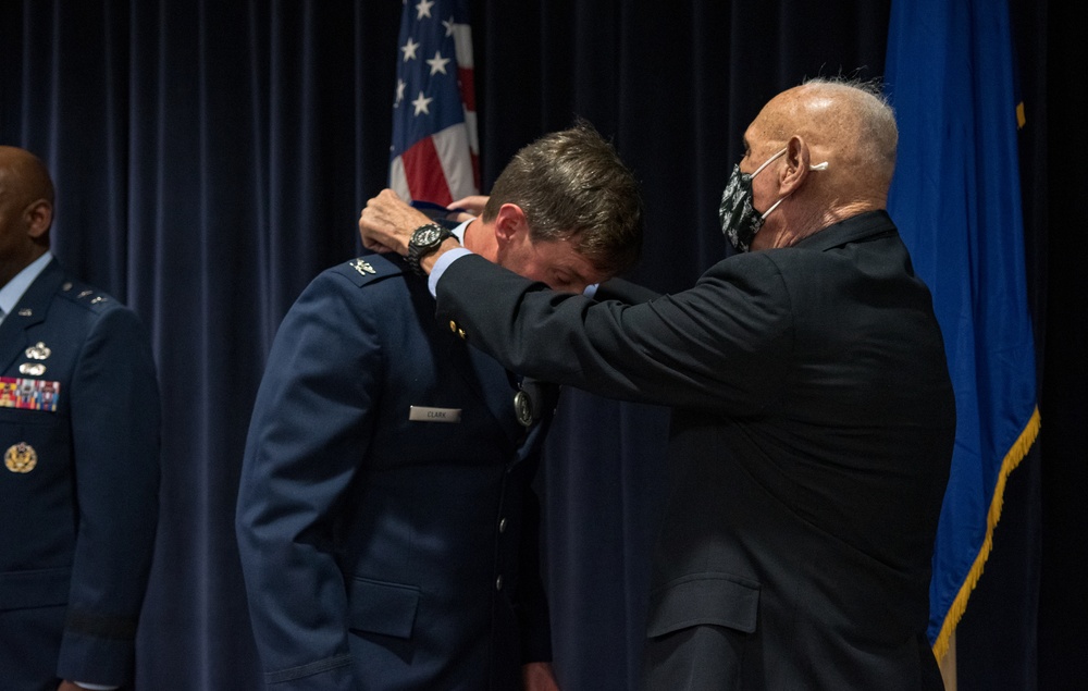 ON THE SHOULDERS OF A GIANT: Col. David Clark receives Order of Nevada award, named after father, previous NV Adjutant General