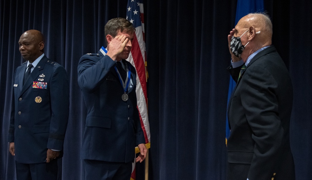 ON THE SHOULDERS OF A GIANT: Col. David Clark receives Order of Nevada award, named after father, previous NV Adjutant General