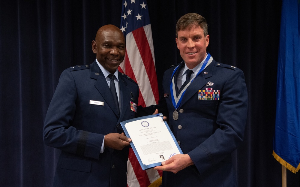 ON THE SHOULDERS OF A GIANT: Col. David Clark receives Order of Nevada award, named after father, previous NV Adjutant General