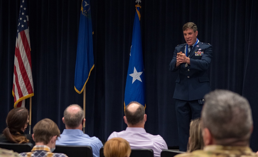 ON THE SHOULDERS OF A GIANT: Col. David Clark receives Order of Nevada award, named after father, previous NV Adjutant General