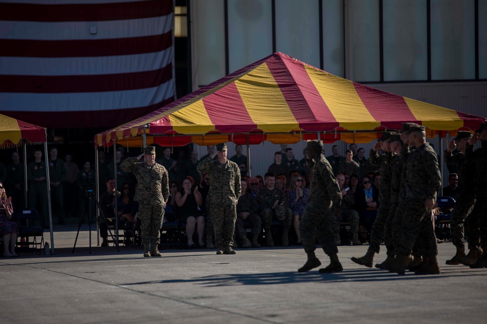 Marine Fighter Attack Squadron 312 Change of Command Ceremony