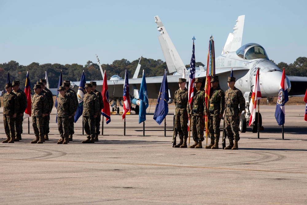 Marine Fighter Attack Squadron 312 Change of Command Ceremony