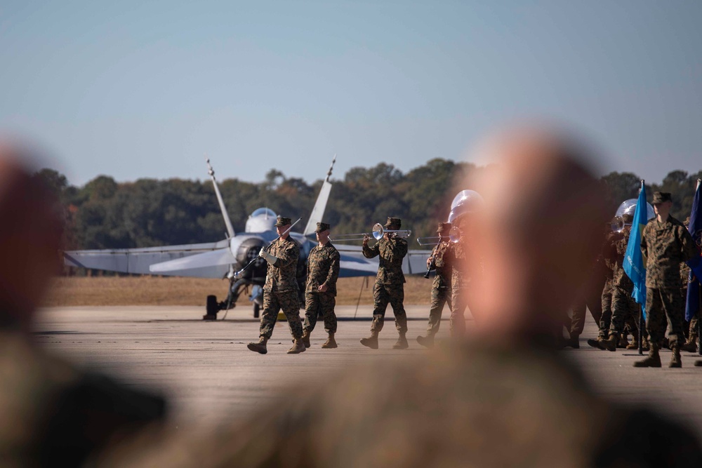 Marine Fighter Attack Squadron 312 Change of Command Ceremony